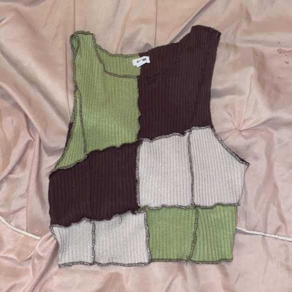 GARAGE patchwork top - Picture 2 of 3